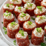 3-Ingredient Cream Cheese Salami Bites