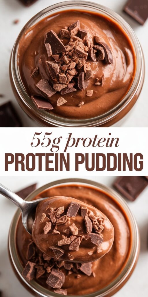 High Protein Chocolate Pudding Recipe